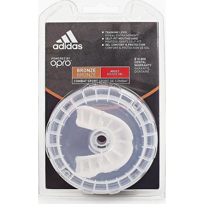 Детская капа для бокса Bronze Gen4 (белый) ADIDAS ADIBP31