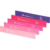Фитнес резинки набор из 5шт 4YOURHEALTH Mini Band Fitness 2662 (от 1 до 20кг.) розовый