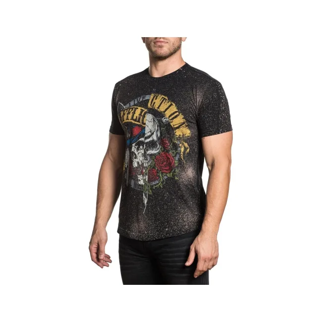 Футболка AFFLICTION September Rain Split Tee