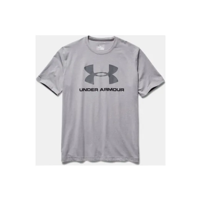 Футболка Under Armour Sportstyle Logo T-Shirt Grey