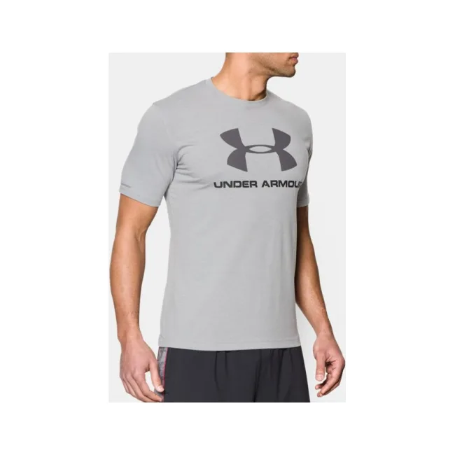 Футболка Under Armour Sportstyle Logo T-Shirt Grey