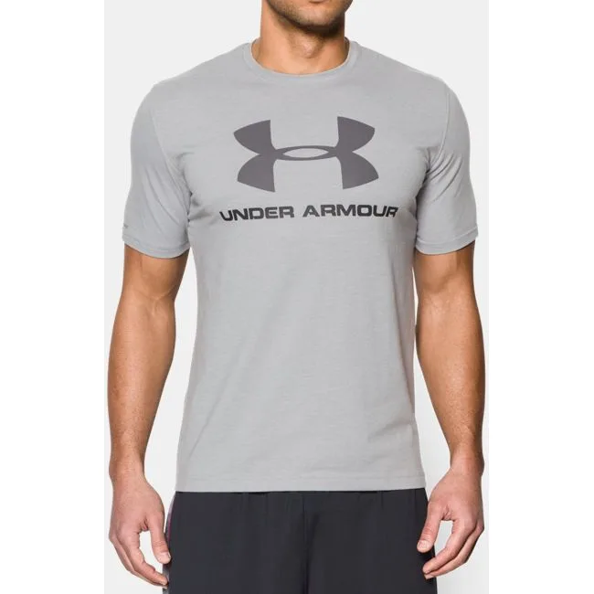 Футболка Under Armour Sportstyle Logo T-Shirt Grey