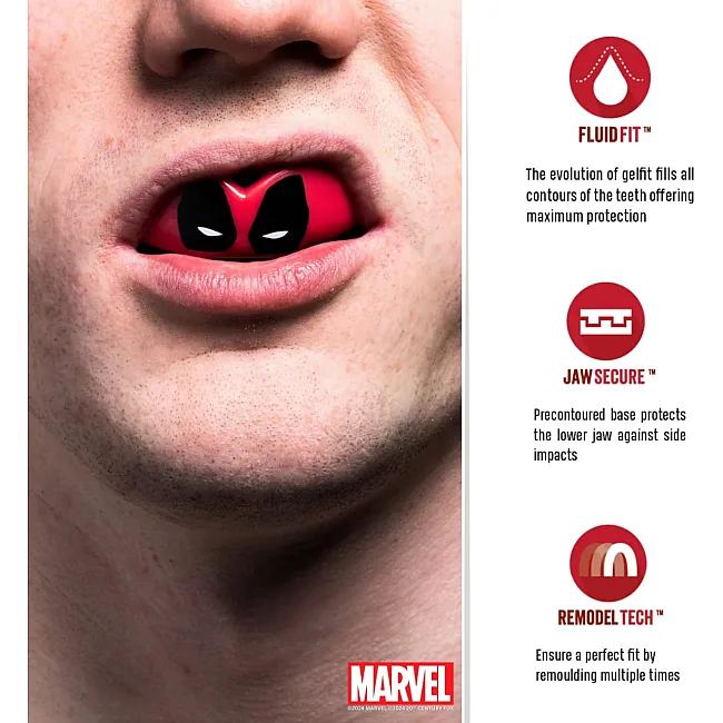 Капа для бокса SafeJawz Marvel Deadpool Adult