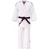 Кимоно для дзюдо Adidas Champion 2 с лицензией IJF (белый/черные полосы, J750W)