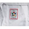 Кимоно для дзюдо Adidas Champion 2 с лицензией IJF (белый/черные полосы, J750W)