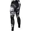 Компрессионные штаны VENUM Santa Muerte 3.0 Black White
