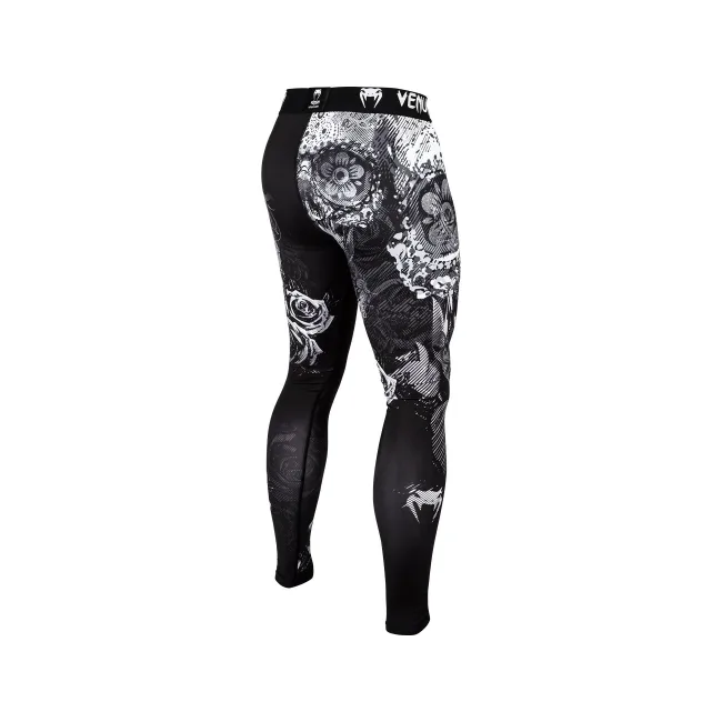 Компрессионные штаны VENUM Santa Muerte 3.0 Black White