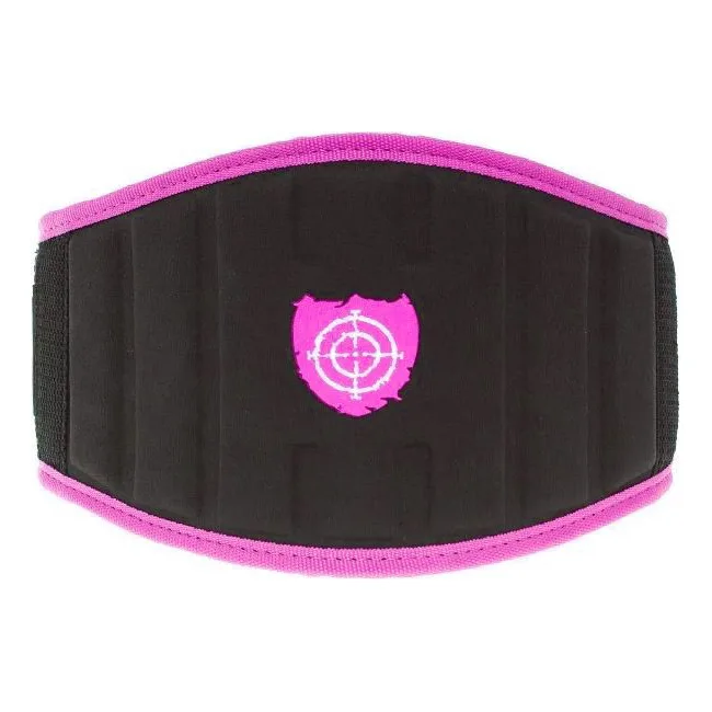 Пояс для становой тяги POWER SYSTEM PS-3210 Woman’s Power неопреновый Pink