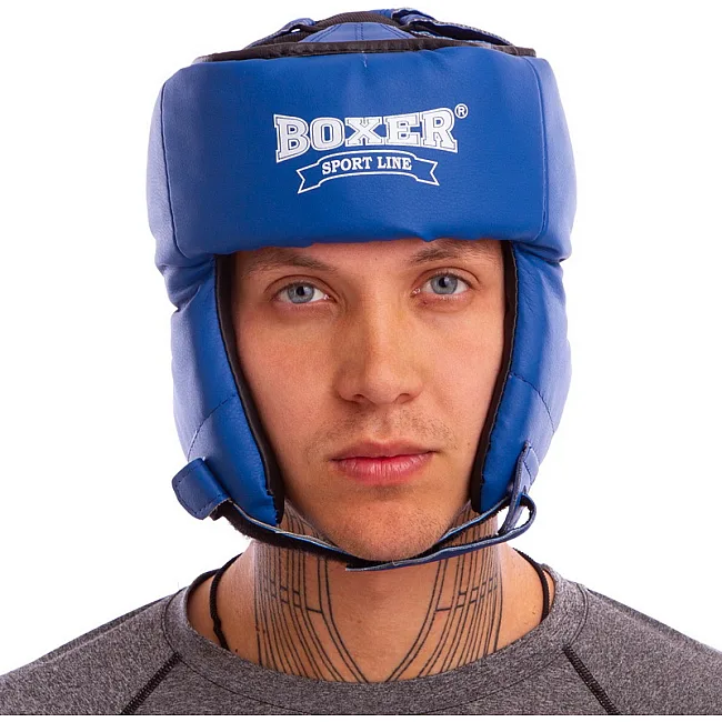 Шлем для бокса открытый BOXER 2028