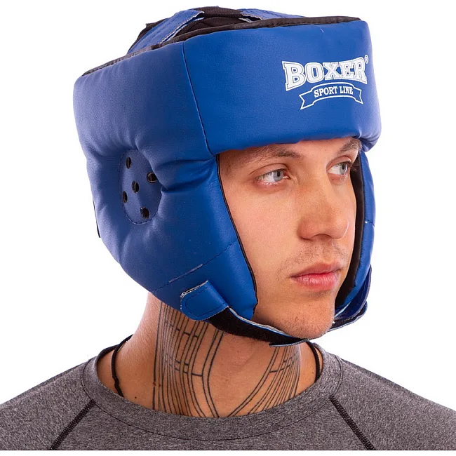 Шлем для бокса открытый BOXER 2028