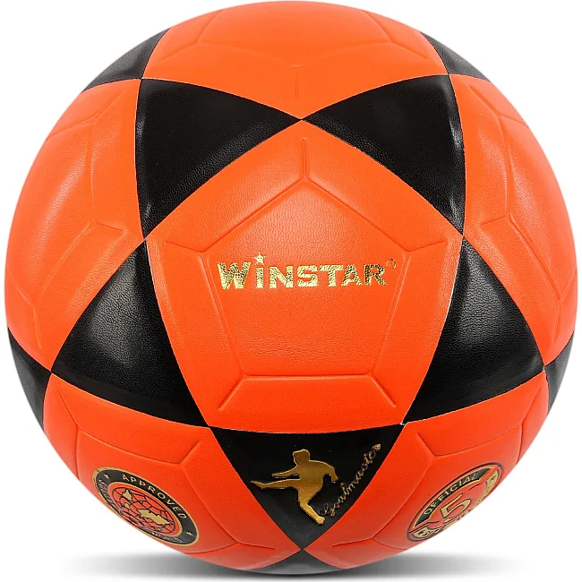 Футбольный мяч WINSTAR FB-00041 (Оранжевый-синий)