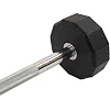 Штанга неразборная с фиксированным весом прямая PEV HAMMER STRENGHT TA-9979-25 (Черный)