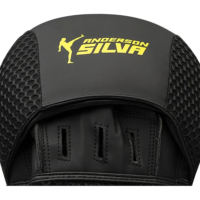 Лапи ADIDAS X ANDERSON SILVA 50 | чорно/жовтий | ADIAS50FM