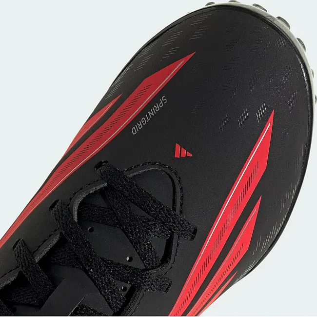 Сороконіжки дитячі ADIDAS F50 CLUB TF J чорний, червоний (для дітей)