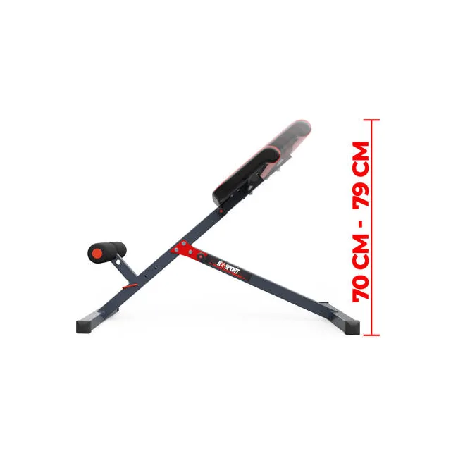 Скамейка для гиперэкстензии (Римский стул) K-Sport KSSL117