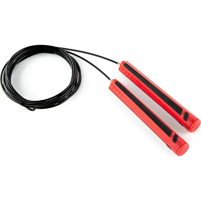Скакалка Everlast SOCKET SPEED ROPE черный, красный 335 см