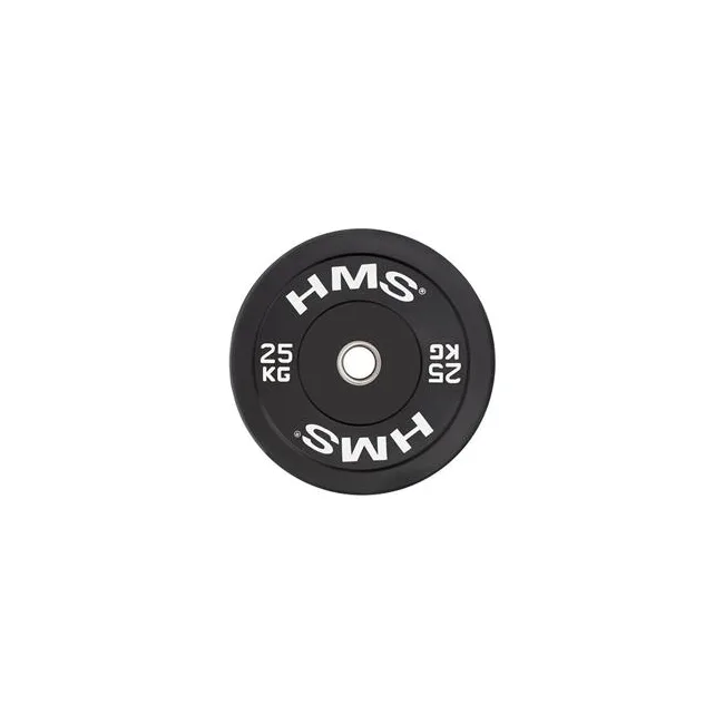 Диск олимпийский HMS BBR25 25 кг черный