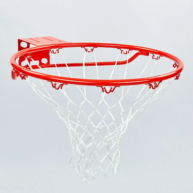 Баскетбольне кільце з сіткою для щита SPALDING STANDARD 7811SCNR (Червоний)