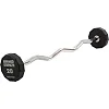 Штанга неразборная с фиксированным весом изогнутая PEV HAMMER STRENGHT TA-9978-20 (Черный)