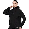 Куртка дождевик с капюшоном женская JOMA R-TRAIL NATURE 902790-100 (Черный)