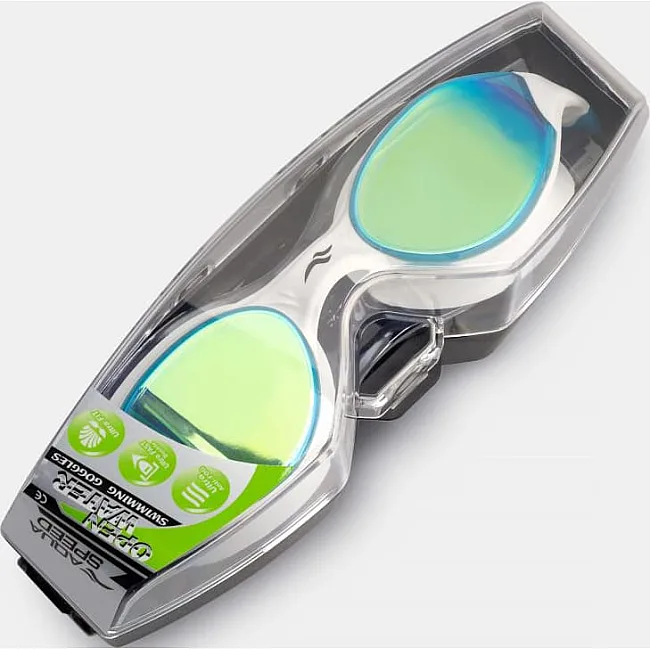 Окуляри для плавання Aqua Speed VORTEX MIRROR 8882 білий, синій, блакитний One Size