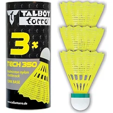 Воланы Talbot Tech 350 Shuttle yellow, SLOW 3шт.