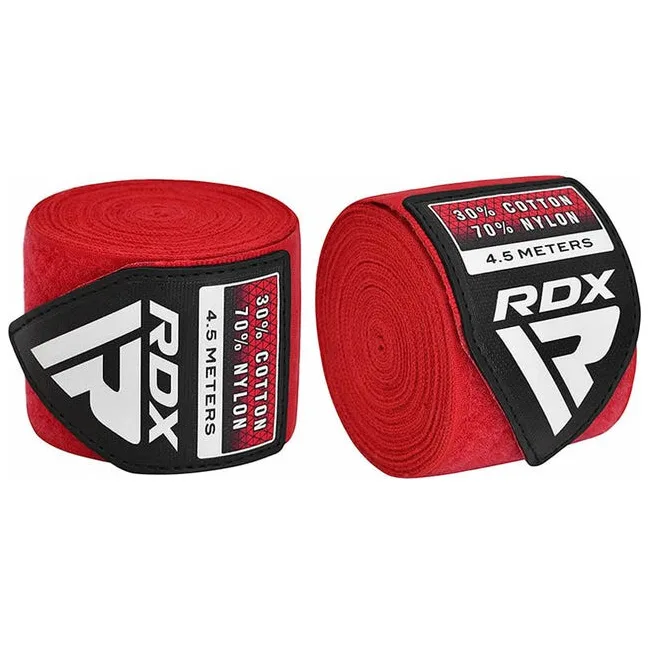 Бинти для боксу RDX RB Hand Wraps Combine 3 пари Red,Black,Blue