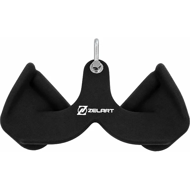 Рукоять для тяги c узким хватом Pull Down Handle нескользящее покрытие ZELART TA-00061 (Черный)