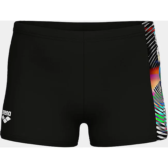 Плавки для мальчиков Arena LIT LOGO SWIM SHORT черный (для детей)