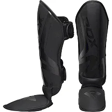 Захист гомілки та стопи RDX SHIN INSTEP T15 MATTE BLACK PLUS-M