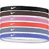Повязка на голову NIKE FLEX CLASSIC HEADBANDS 6PK мультиколор One Size