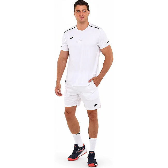 Спортивные шорты короткие мужские JOMA ICONIC 103953-200 (Белый)