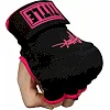 Бинт-перчатки TITLE Boxing Attack Nitro Speed Wraps Черные с розовым