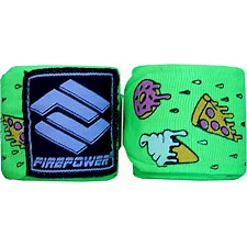 Бинты боксерские эластичные Firepower FPHW7 Cake Lime 4м