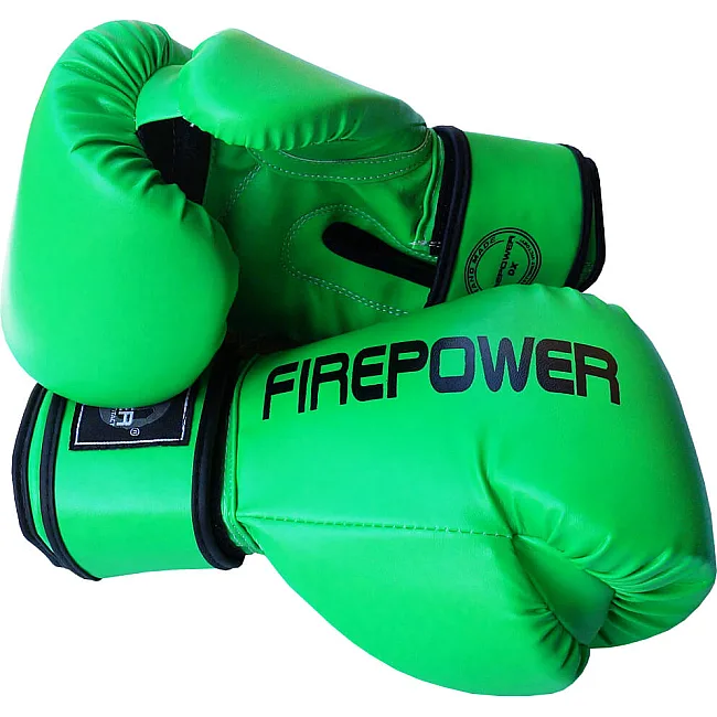 Боксерские перчатки FirePower FPBGА11 Салатовые