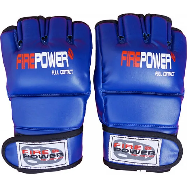 Перчатки MMA FirePower FPMGA1 Синие