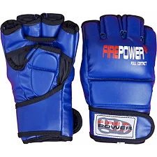 Перчатки MMA FirePower FPMGA1 Синие