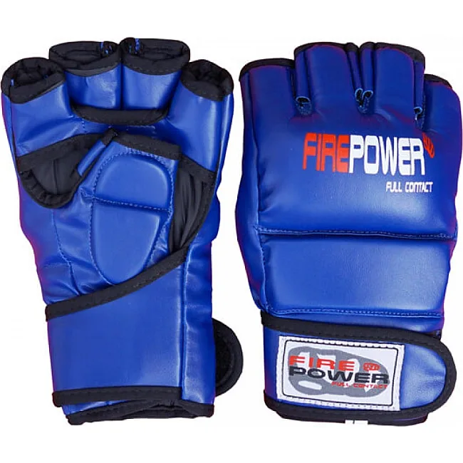 Перчатки MMA FirePower FPMGA1 Синие