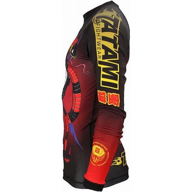 Рашгард с длинным рукавом Tatami Fightwear Honey Badger V3 Принт