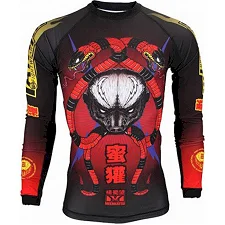 Рашгард с длинным рукавом Tatami Fightwear Honey Badger V3 Принт