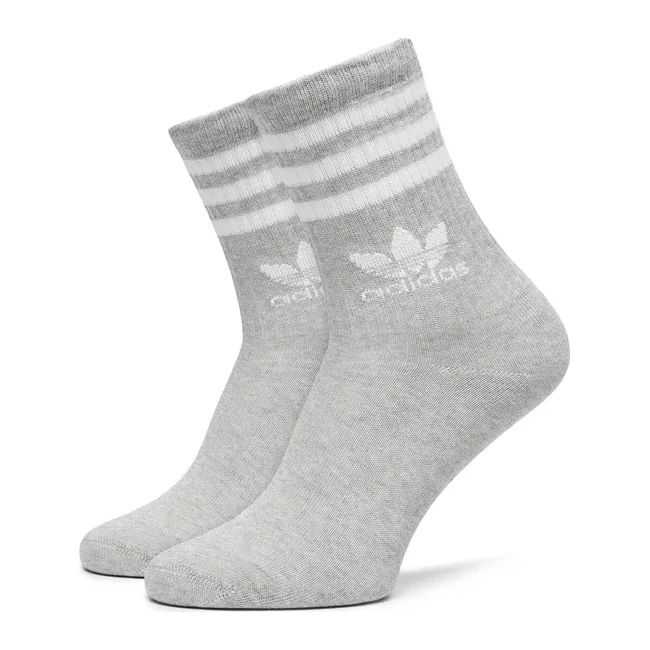 Шкарпетки Adidas CREW SOCK 3STR білий сірий, чорний