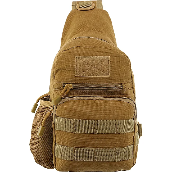 Сумка-слинг тактическая MILITARY RANGERS ZK-9102 28x16x10см 5л (Хаки)