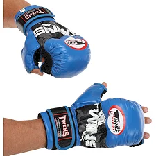 Перчатки для рукопашного боя TWINS TWINS/MMA-Rep 0275 (Синий-черный)