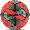 Футбольный мяч HYBRID SOCCERMAX FB-4126 №5 PU (Красный-серый)