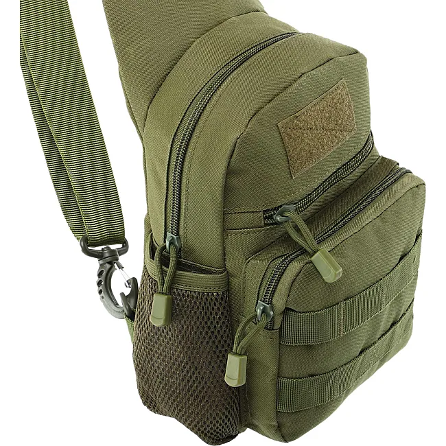 Сумка-слинг тактическая MILITARY RANGERS ZK-9102 28x16x10см 5л (Хаки)