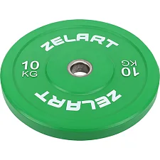 Бамперний диск гумовий ZELART TA-7797-10 50.6±0.2мм 10кг