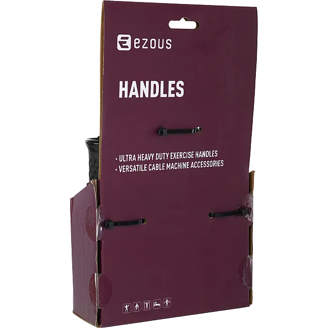 Ручки с карабинами для эспандеров резинок и тренажеров FIT HOOK
 EZOUS F-05 2шт