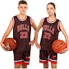 Детская баскетбольная форма
 NBA клуб Chicago Bulls 23 BA-6603 (Черный-красный)