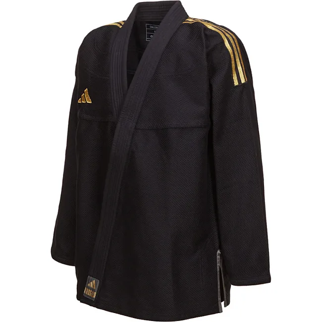 Кимоно для джиу-джитсу ChaIIenge | черный/золотой | ADIDAS JJ350_2_0_P BL