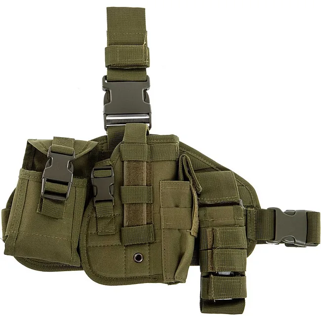 Кобура тактическая MILITARY RANGERS
 ZK-9107
 17x31см (Оливковый)